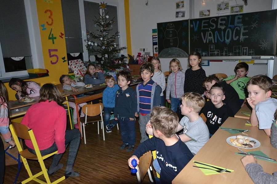 Vánoční besídka ve škole - 19.12.2019