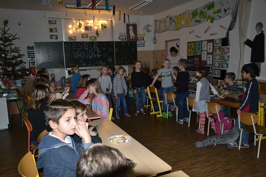 Vánoční besídka ve škole - 19.12.2019
