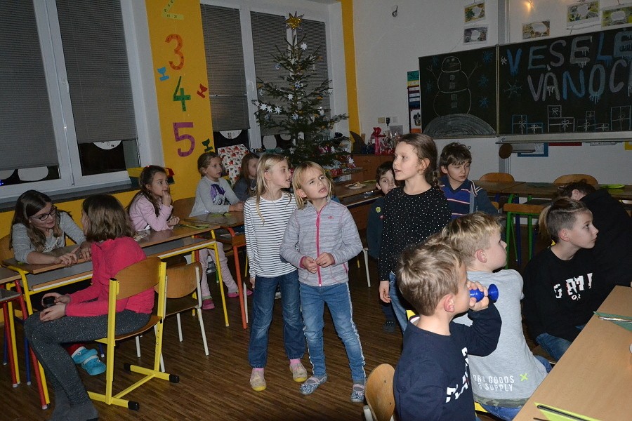 Vánoční besídka ve škole - 19.12.2019