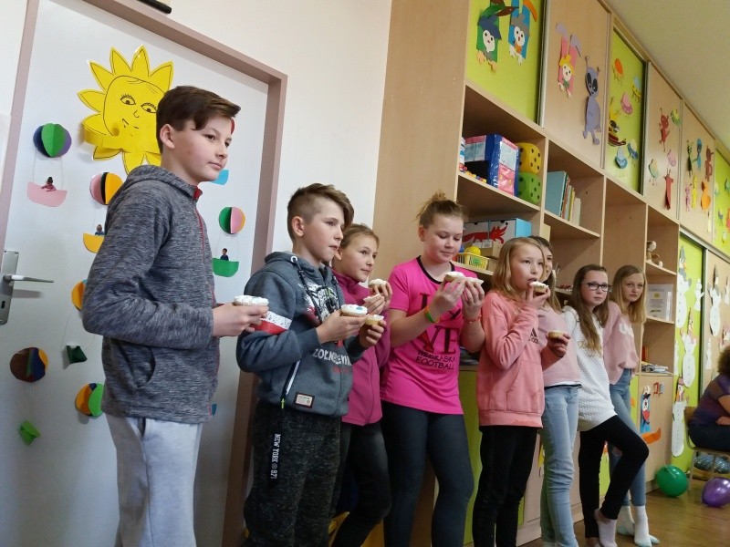 Poděkování páťákům