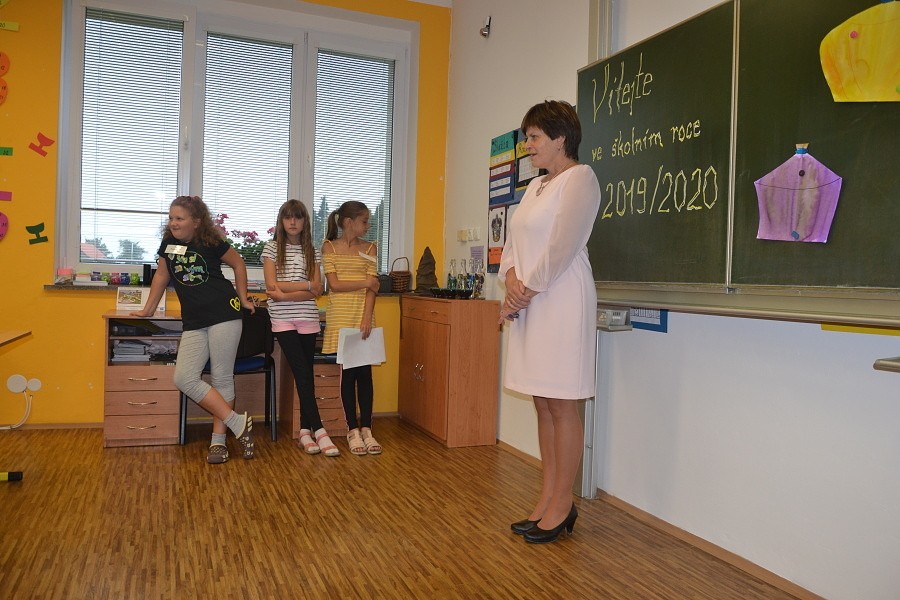 Začátek školního roku - 2.9.2019