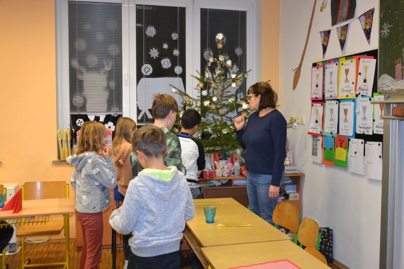 Besídka ve škole, 21.12.