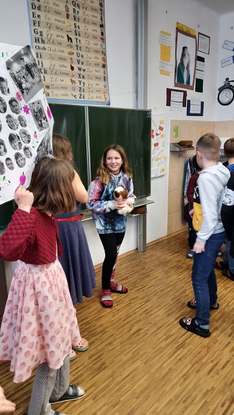 Loučení se spolužačkou - leden 2023
