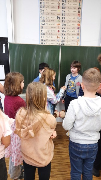 Loučení se spolužačkou - leden 2023