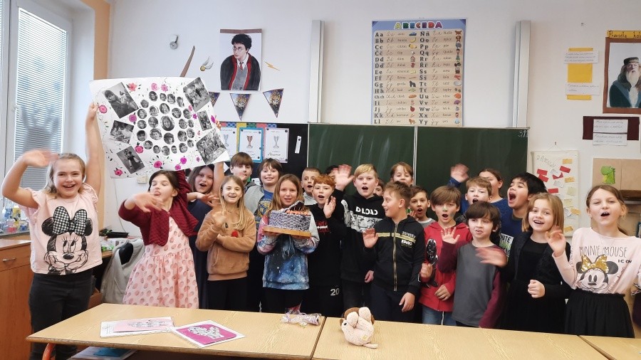 Loučení se spolužačkou - leden 2023